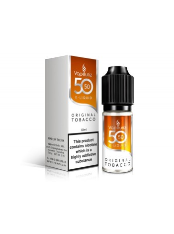 Vivid Alternative:  50/50 Original Tobacco E-Liquid 10ml TOBACCO